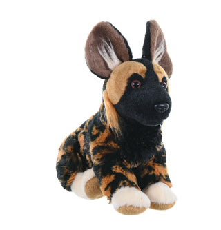 Wild Republic -  African Painted Dog Stuffed Animal - 8"  Stuffed Animals