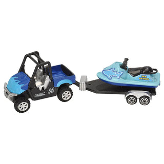 Wild Republic -  Aquatic Truck With Trailer - 5"  Games and Action Toys