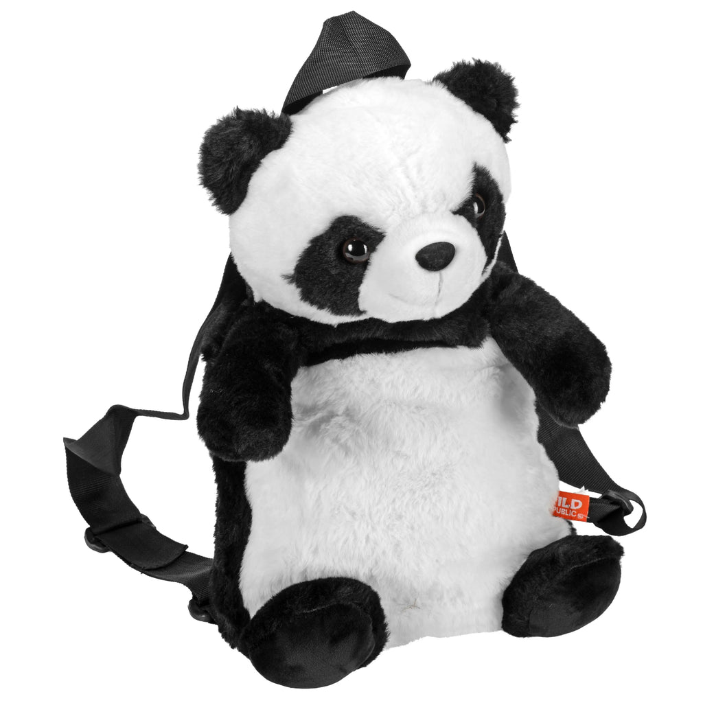 Betsey Johnson Panda Design Backpack  synthetic Black &White  gold accents The Betsy Johnson Panda lunch bag Black with Adjustable  main image 2
