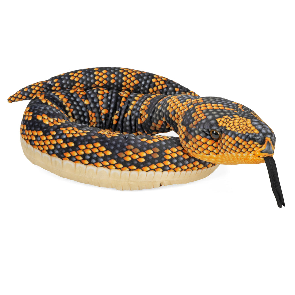 Wild Republic Printed Jungle Carpet Python Snake Stuffed Animal
