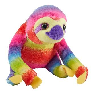 Wild Republic -  Pocketkins Eco Rainbow Sloth - 5"  Stuffed Animals