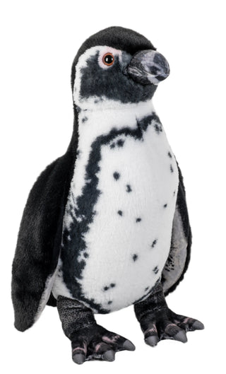 Wild Republic Artist Collection Black Footed Penguin Stuffed Animal - 15" Stuffed Animals