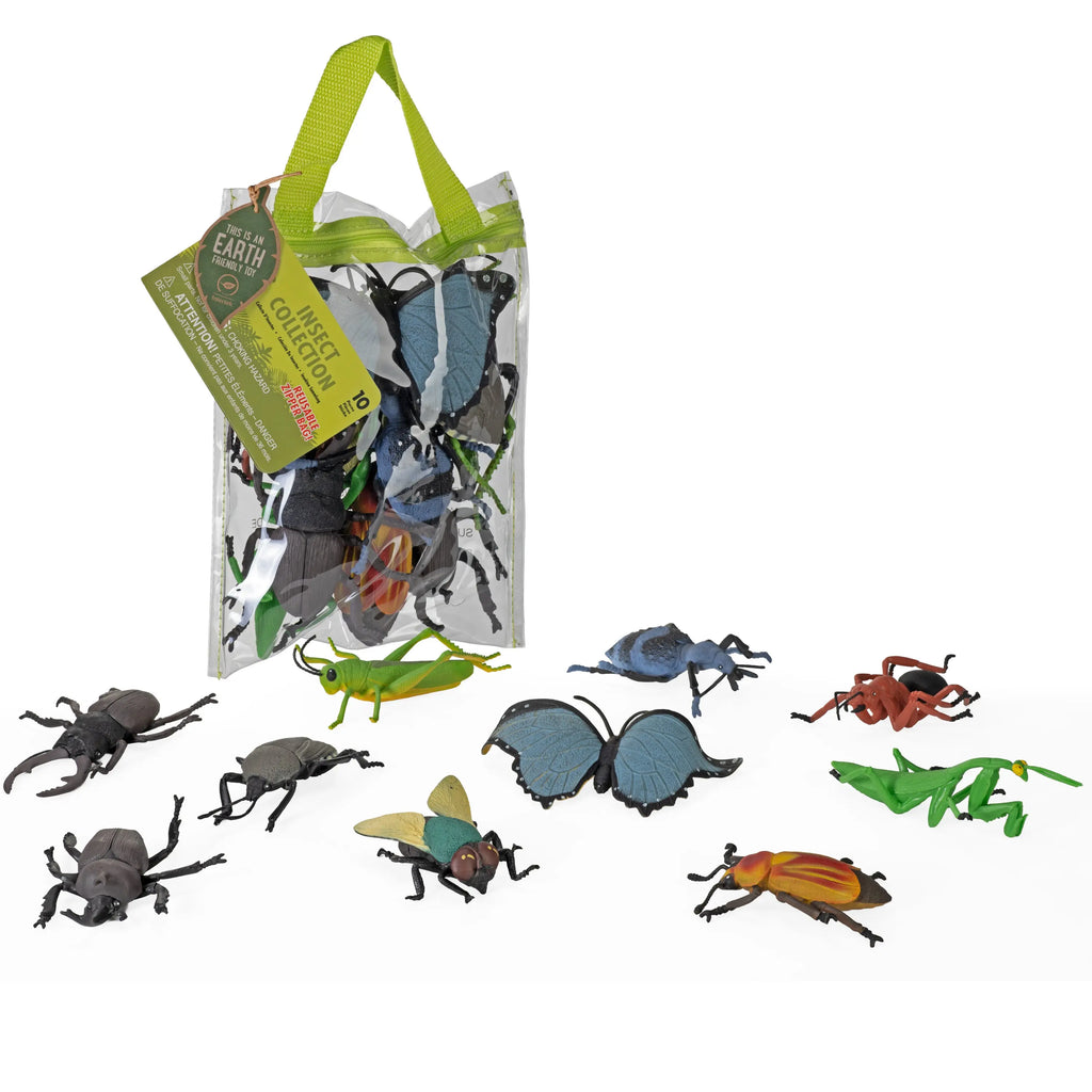 Wild Republic Polybag, Bolsa De Juguetes De La Insecto, Diez | Envío gratis