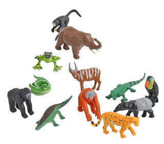 Wild Republic -  Eco Zip Tube Rainforest Figurines  Games and Action Toys