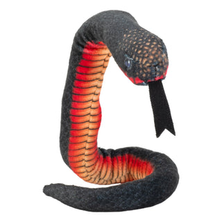 Wild Republic -  Coilkins Red Bellied Black Snake Stuffed Animal - 12"  Stuffed Animals