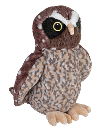 Wild Republic Cuddlekins Eco Morepork Stuffed Animal - 12" Stuffed Animals