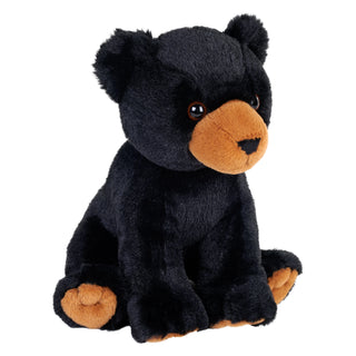 Wild Republic -  Earthkins Mini Black Bear Stuffed Animal - 8"  Stuffed Animals