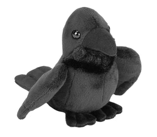 Wild Republic Pocketkins Eco Raven Stuffed Animal - 5" Stuffed Animals