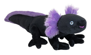 Wild Republic Cuddlekins Eco Mini Black Axolotl Stuffed Animal - 8" Stuffed Animals