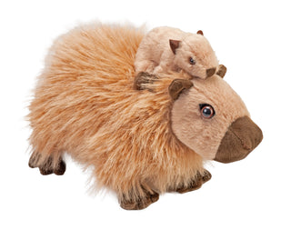 Wild Republic Mom & Baby Capybara Stuffed Animal - 9" Stuffed Animals