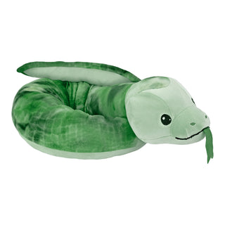 Wild Republic Squishy Snakes Green Snake Stuffed Animal - 52" Stuffed Animals