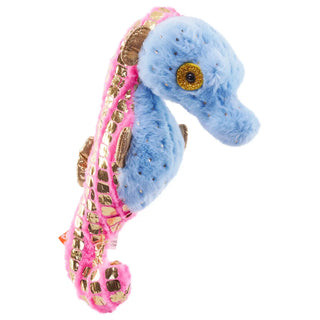 Wild Republic -  Foilkins Jr Blue Seahorse Stuffed Animal - 6"  Stuffed Animals