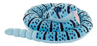Wild Republic -  Green Snakes Blue Rock Rattlesnake Stuffed Animal - 36"  Stuffed Animals