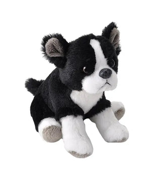 Wild Republic -  Pocketkins Eco Boston Terrier Stuffed Animal - 5"  Stuffed Animals