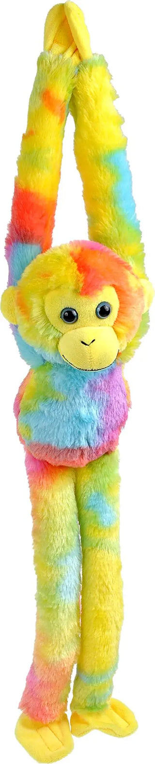 Wild Republic -  Vibe Brights Rainbow Monkey Stuffed Animal - 20"  Stuffed Animals