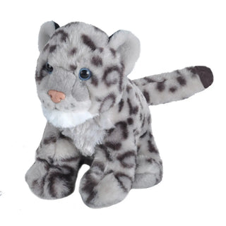 Wild Republic -  Baby Snow Leopard Stuffed Animal - 8"  Stuffed Animals