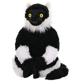 Wild Republic -  Black & White Lemur Stuffed Animal - 12"  Stuffed Animals