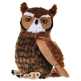 Wild Republic -  Great Horned Owl Stuffed Animal - 12"  Stuffed Animals