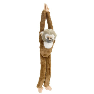Wild Republic -  Hanging Squirrel Monkey Stuffed Animal - 20"  Stuffed Animals