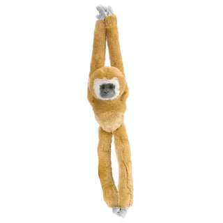 Wild Republic -  Hanging White Handed Gibbon Stuffed Animal - 20"  Stuffed Animals
