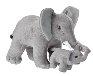 Wild Republic -  Elephant - Mom & Baby 12"  Stuffed Animals