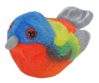 Wild Republic -  Audubon II Painted Bunting Stuffed Animal with Sound - 5"  Stuffed Animals