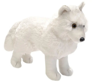 Wild Republic -  Standing Arctic Wolf Stuffed Animal - 12"  Stuffed Animals