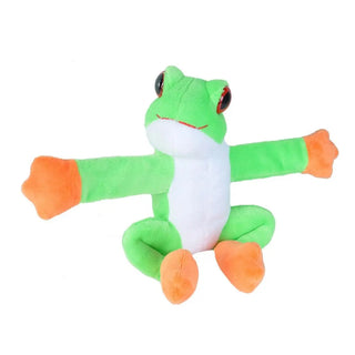 Wild Republic -  Huggers Red-eyed Tree Frog Stuffed Animal - 8"  Stuffed Animals