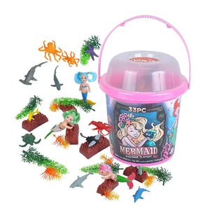 Wild Republic -  Adventure Bucket Set - Mermaids  Games and Action Toys