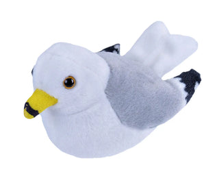Wild Republic -  Audubon II Ring Billed Gull Stuffed Animal With Sound - 5"  Stuffed Animals