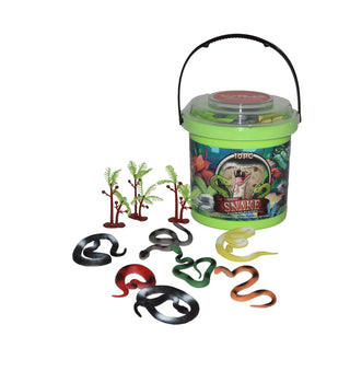 Wild Republic -  Snake Mini Bucket Set  Games and Action Toys