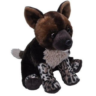 Wild Republic -  African Painted Dog Pup Stuffed Animal - 12"  Stuffed Animals