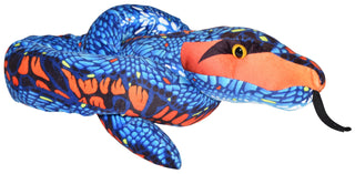 Wild Republic -  Blue And Orange Snake Stuffed Animal - 54"  Stuffed Animals