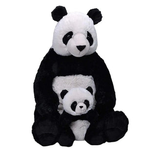 Wild Republic -  Panda - Jumbo Mom & Baby 30"  Stuffed Animals