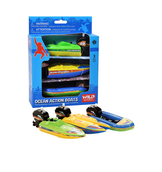 Wild Republic -  Action Boat - Ocean Set  Games and Action Toys