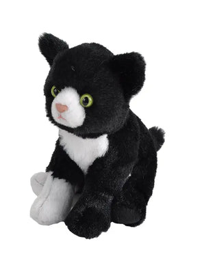 Wild Republic -  Tuxedo Cat Stuffed Animal- 5"  Stuffed Animals