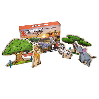 Wild Republic -  Woodkins -  African  Games and Action Toys