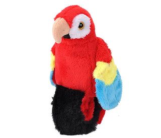Wild Republic -  Scarlet Macaw - Perching Parrot  Stuffed Animals