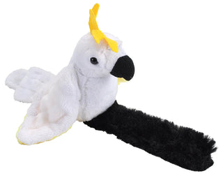 Wild Republic -  Sulphur Crested Cockatoo - Perching Parrot  Stuffed Animals