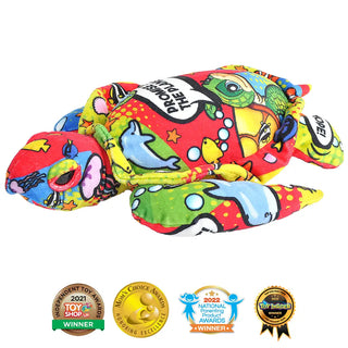 Wild Republic -  Message From the Planet Sea Turtle  Stuffed Animals