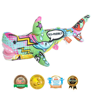 Wild Republic -  Message From the Planet Shark  Stuffed Animals