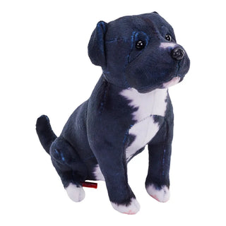Wild Republic -  Rescue Dog - Black Pit Bull  Stuffed Animals