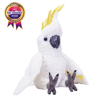 Wild Republic -  Artist Collection - Sulfur Crested Cockatoo  Stuffed Animals