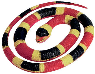 Wild Republic -  Coral Rubber Snake - 26"  Rubber Toys