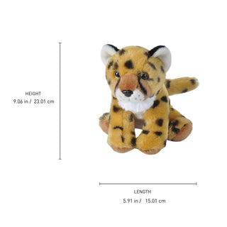 Wild Republic Cuddlekins Mini Cheetah Baby Stuffed Animal - 8" Stuffed Animals