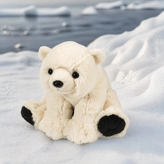 Wild Republic Cuddlekins Mini Polar Bear Stuffed Animal - 8" Stuffed Animals