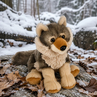 Wild Republic Cuddlekins Mini Wolf Stuffed Animal - 8" Stuffed Animals
