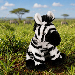Wild Republic Cuddlekins Mini Zebra Foal Stuffed Animal - 8" Stuffed Animals