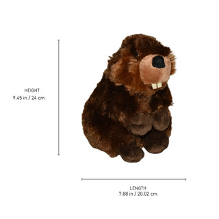 Wild Republic Cuddlekins Mini Beaver Stuffed Animal - 8" Stuffed Animals