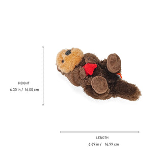 Wild Republic Cuddlekins Mini Sea Otter Stuffed Animal - 8" Stuffed Animals